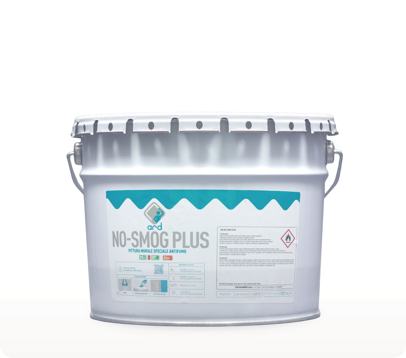 No-Smog Plus - pittura murale antifumo - Ard Raccanello